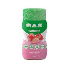 + Sabor - 1 Unidade de 50ml cada Sabor Morango - Max Titanium