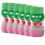 + Sabor - 6 Unidades de 50ml cada Sabor Morango - Max Titanium