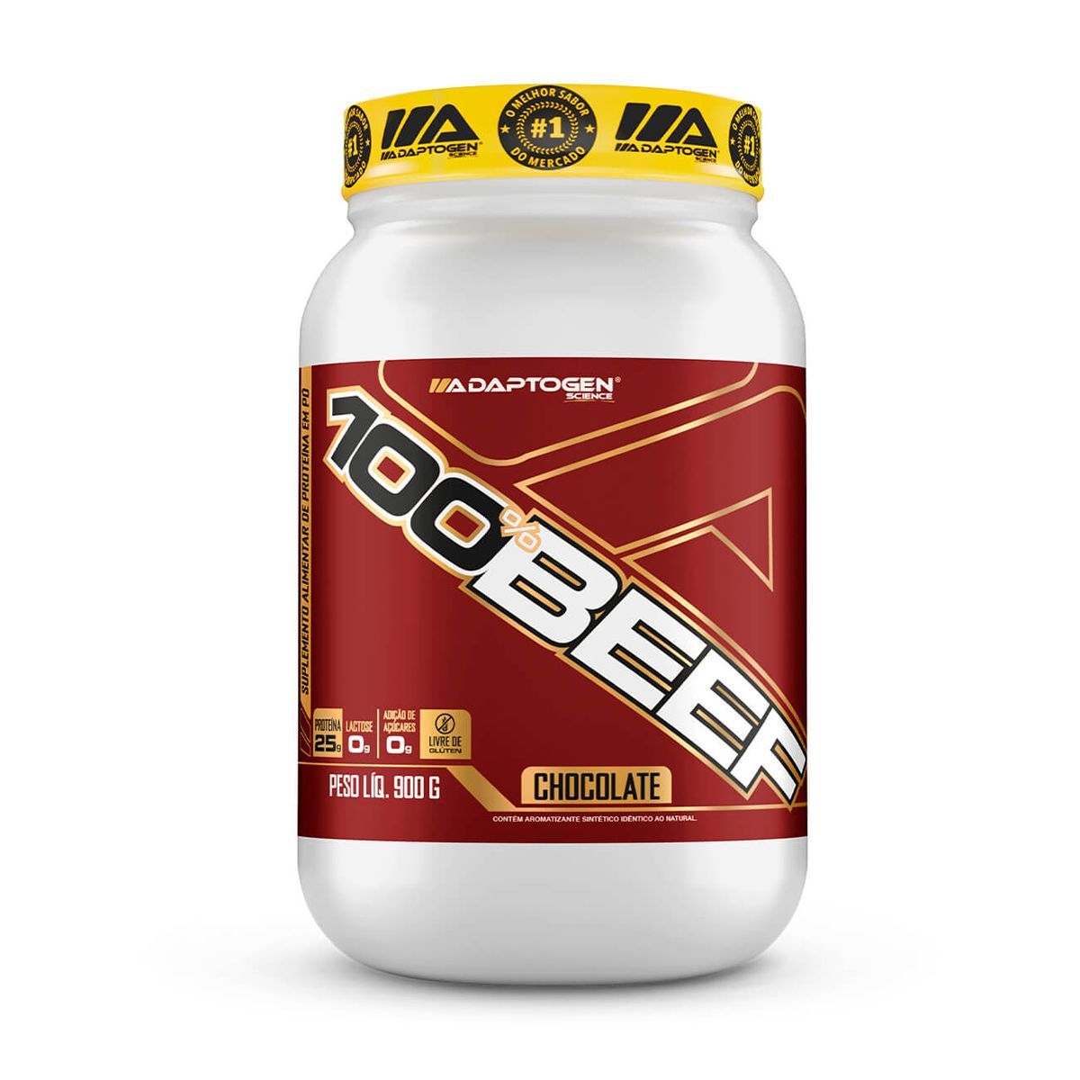 100% Beef - 900g Chocolate - Adaptogen