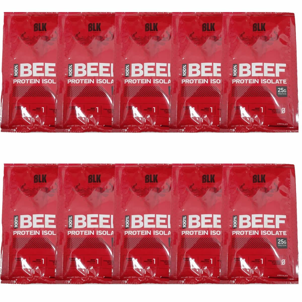 100% Beef Protein Isolate - 10 Sach�s de 35g Chocolate - Blk Performance