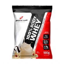 100% Body Whey - 900g Refil Baunilha - BodyAction