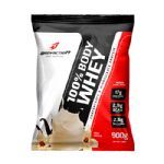 100% Body Whey - 900g Refil Baunilha - BodyAction