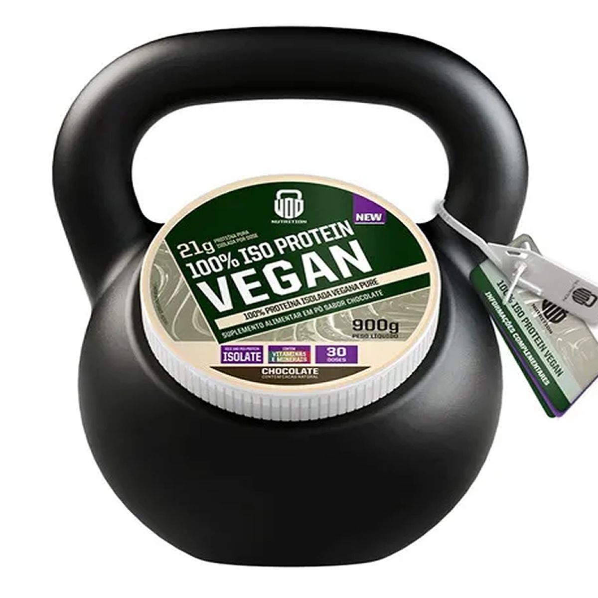 100% Iso Protein Vegan - 900g Chocolote - Wod Nutrition