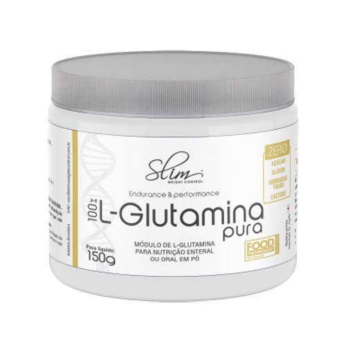100% L-Glutamina Pura - 150g - Slim Weight Control
