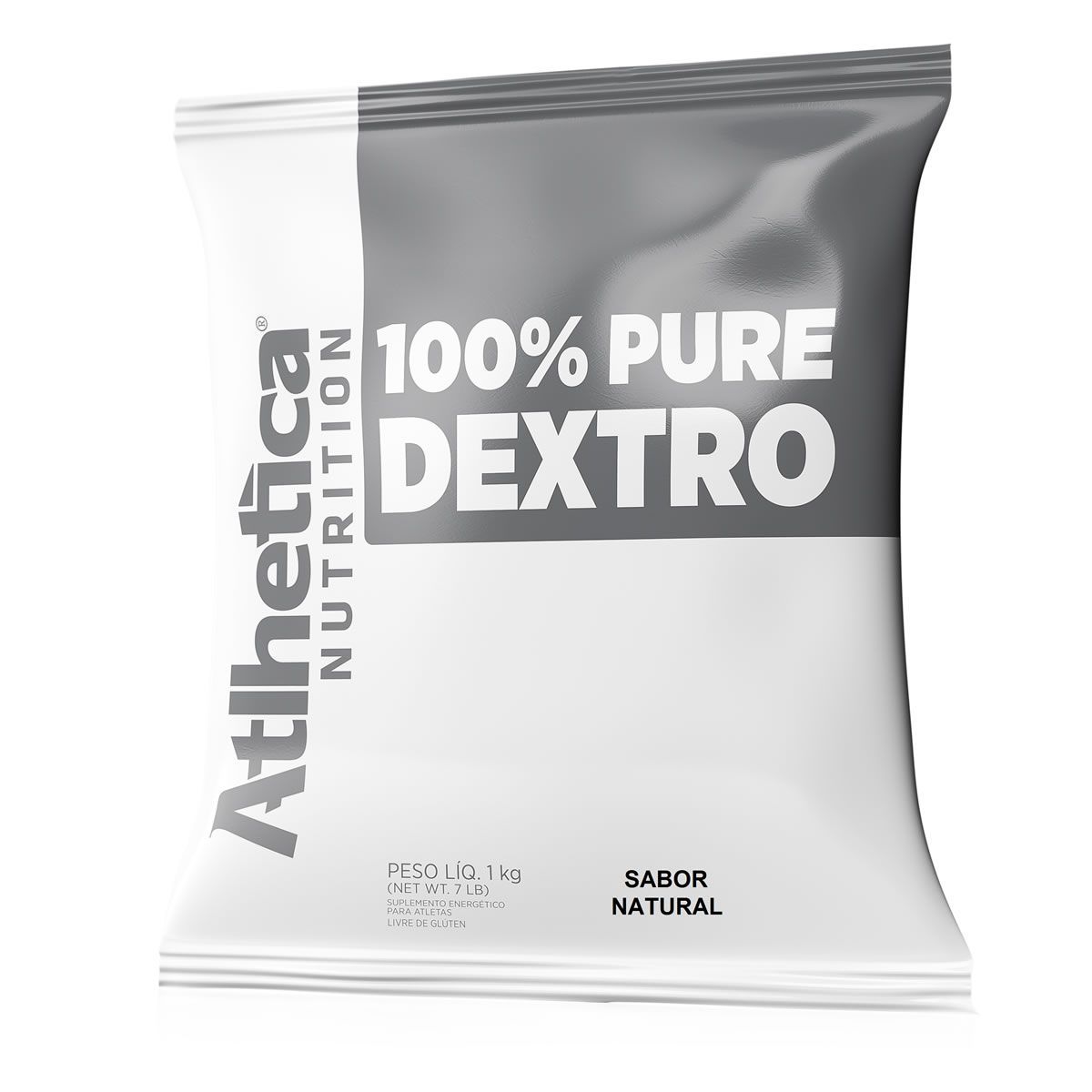 100% Pure Dextro Pro Series - 1000g Refil Natural - Atlhetica Nutrition