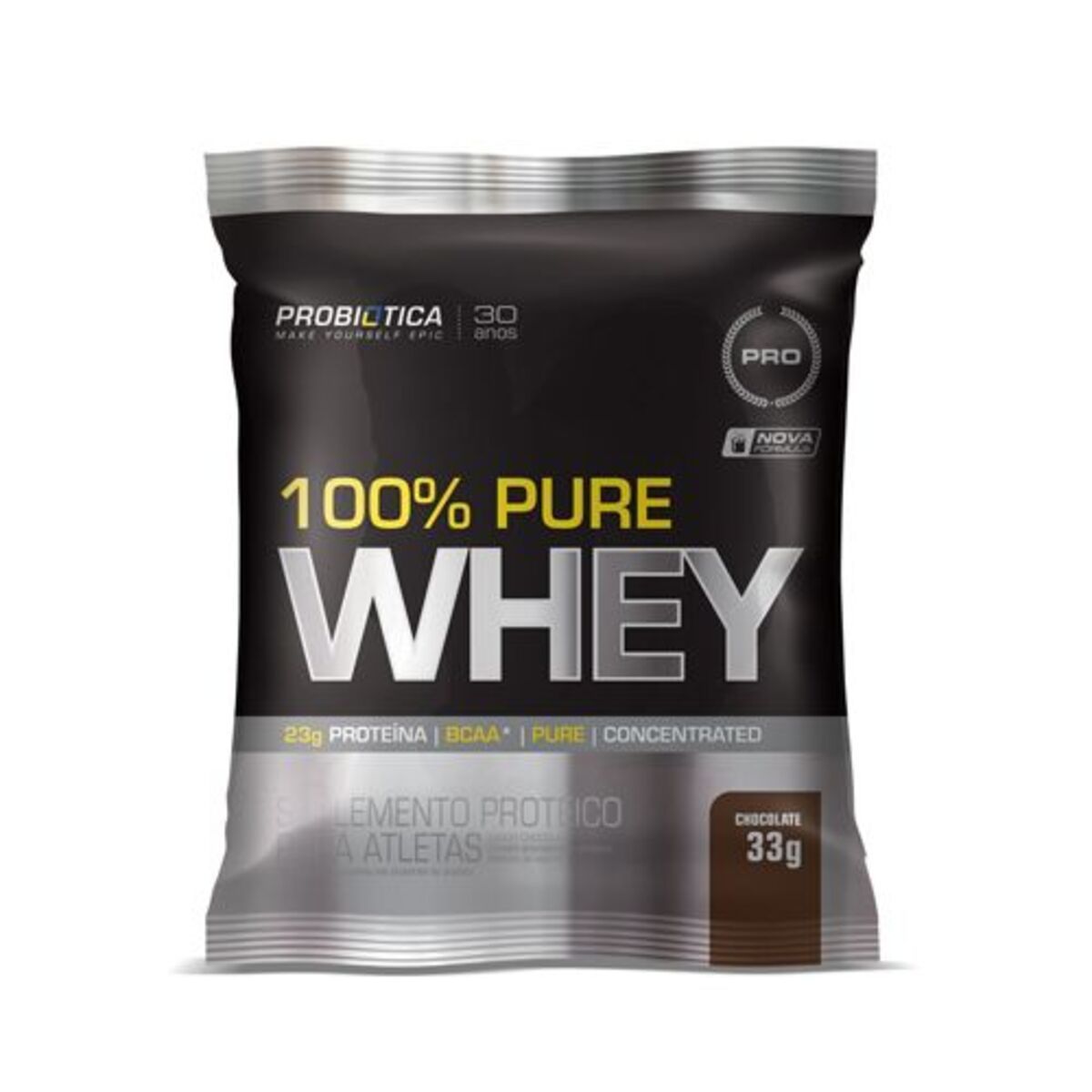 100% Pure Whey - 1 Sach� 33g Chocolate - Probiotica