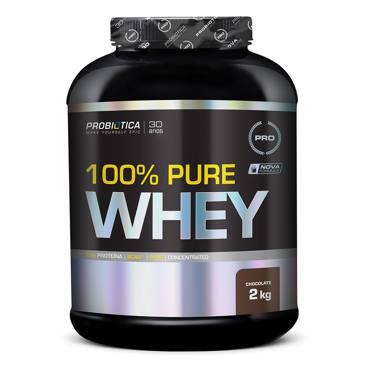 100% Pure Whey - 2000g Chocolate - Probiotica*** Data Venc. 30/11/19