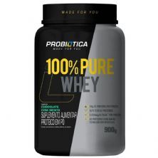 100% Pure Whey - 900g Chocolate C/ Menta - Probi�tica