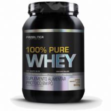 100% Pure Whey - 900g Iogurte com Coco - Probiotica*** LACRE AVARIADO *** Data Venc. 31/05/2022