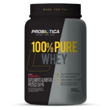 100% Pure Whey - 900g Morango - Probi�tica