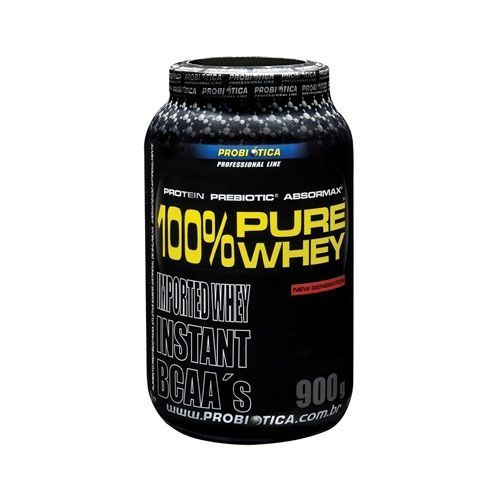100% Pure Whey - 900g Sem Sabor - Probi�tica