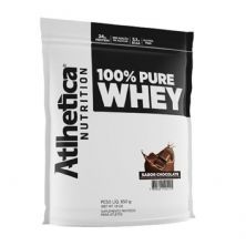 100% Pure Whey Protein - 850g Chocolate - Atlhetica Nutrition