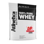 100% Pure Whey Protein - 850g Morango - Atlhetica Nutrition*** Data Venc. 28/06/2020