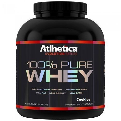 100% Pure Whey Protein Evolution Series Low Carb - 2000g Cookies&Crean - Atlhetica Nutrition