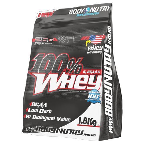 100 Whey - 1800g Refil Chocolate - Body Nutry