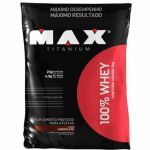 100% Whey - 2000g Chocolate - Max Titanium*** Data Venc. 29/01/2021