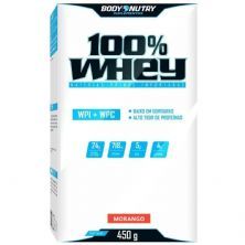 100% Whey  - 450g Morango - Body Nutry