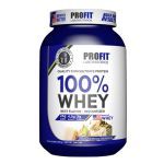 100% Whey Concentrate - 900g Chocolate Branco com Pistache - Profit