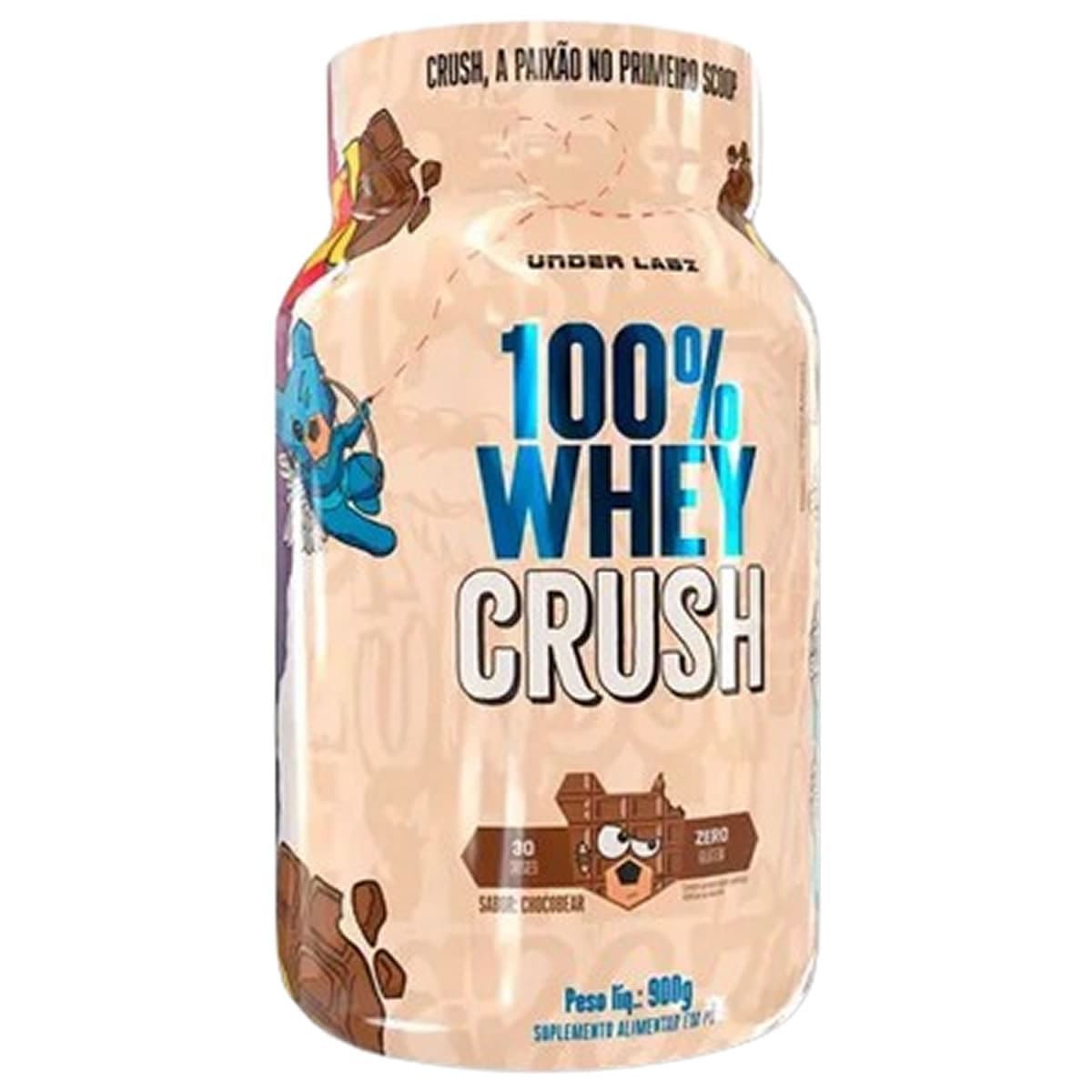 100% Whey Crush - 900g Chocobear - Under Labz