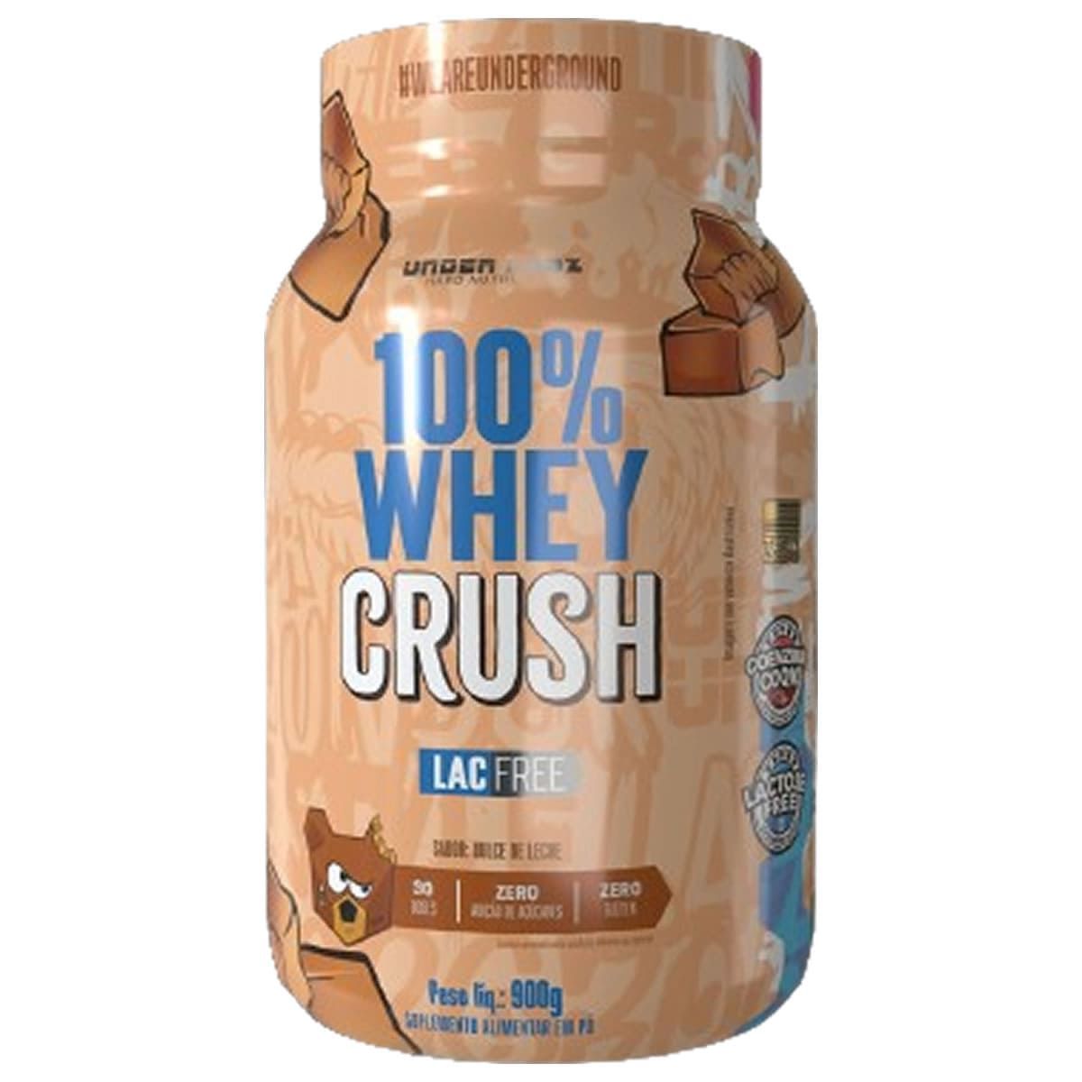 100% Whey Crush - 900g Dulce de Leche - Under Labz