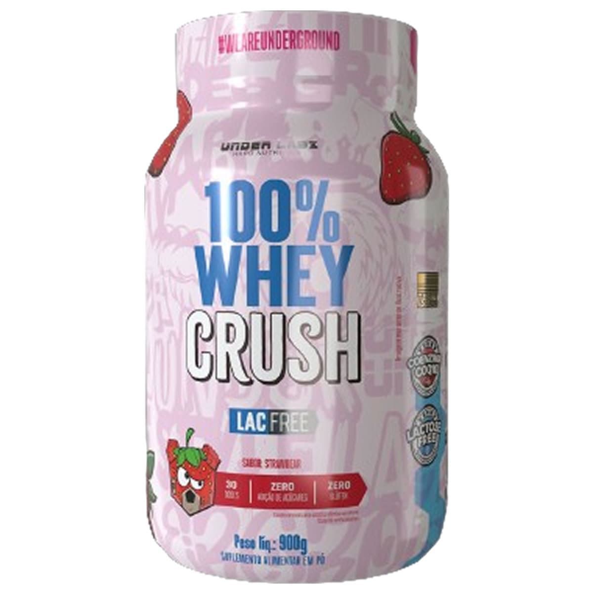 100% Whey Crush - 900g Strawbear - Under Labz