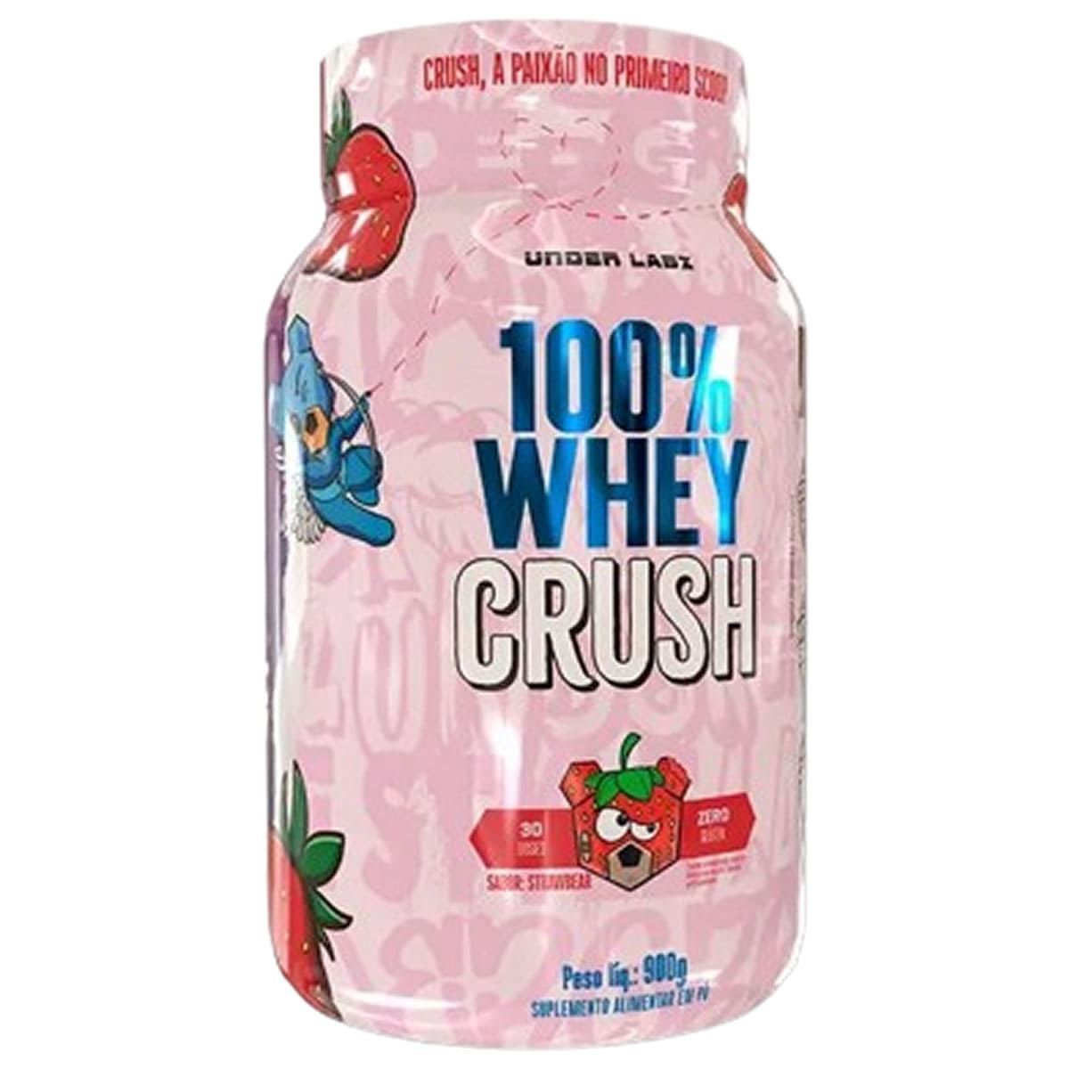 100% Whey Crush - 900g Strawbear - Under Labz