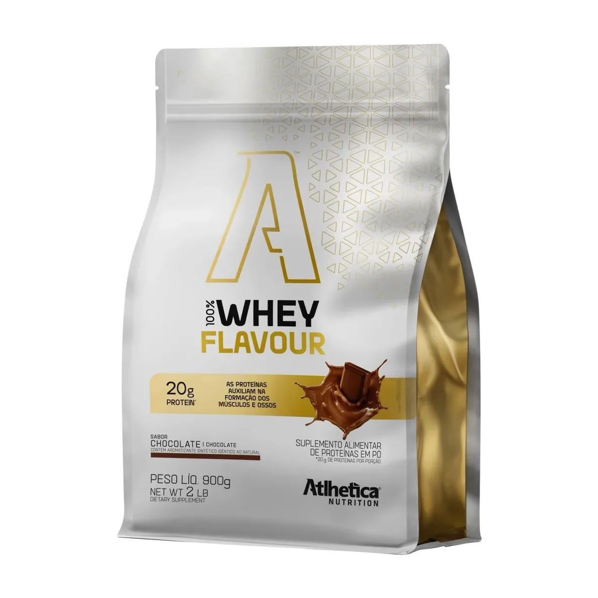 100% Whey Flavour - Refil 900g Chocolate - Atlhetica