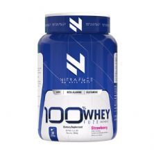 100% Whey Fuze - 960g Morango - NitraFuze