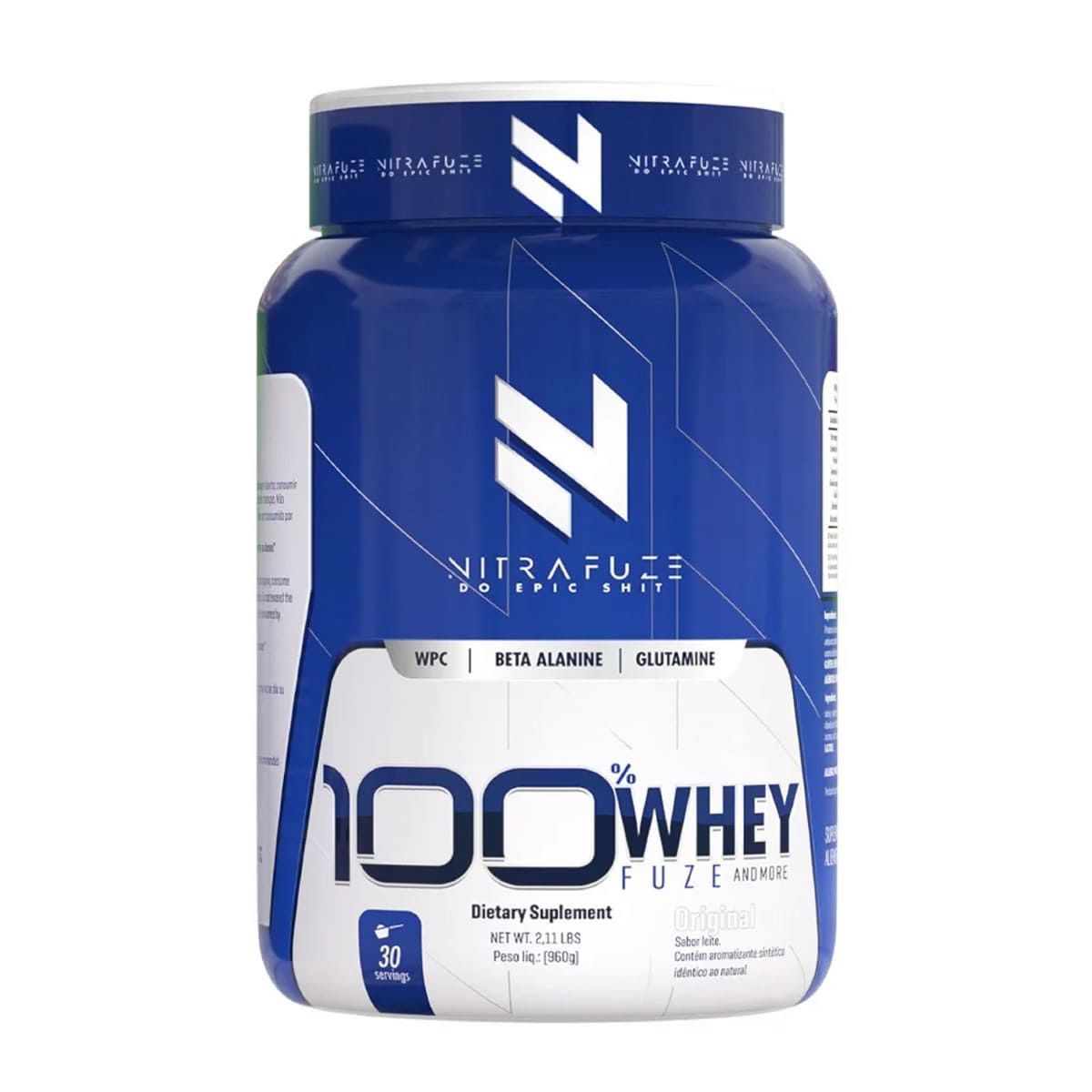 100% Whey Fuze - 960g Original - NitraFuze