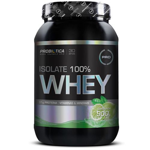 100% Whey Isolate - 900g Limonada Sui�a - Probiotica