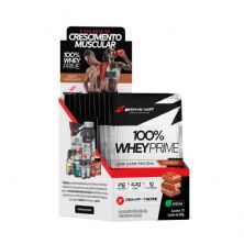 100% Whey Prime - 10 Sach�s 30g Chocolate - BodyAction