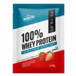 100% Whey Protein - 1 Sach� 40g Morango - Shark Pro