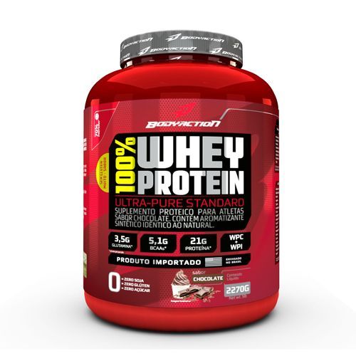 100% Whey Protein - 2270g Chocolate - BodyAction