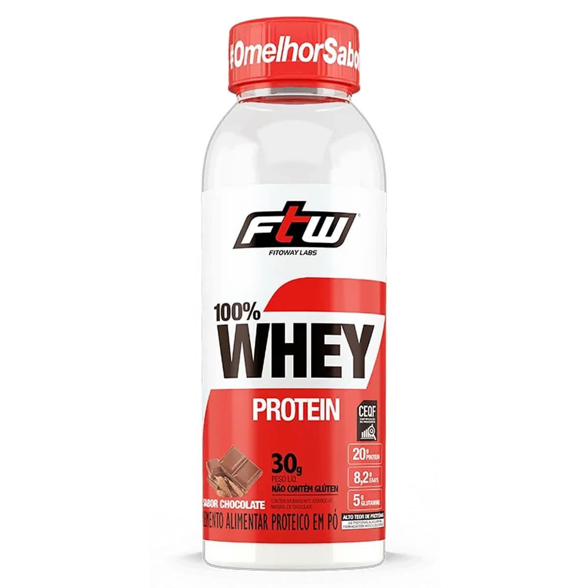 100% Whey Protein - 30g Chocolate - Fitoway*** Data Venc. 30/03/2025