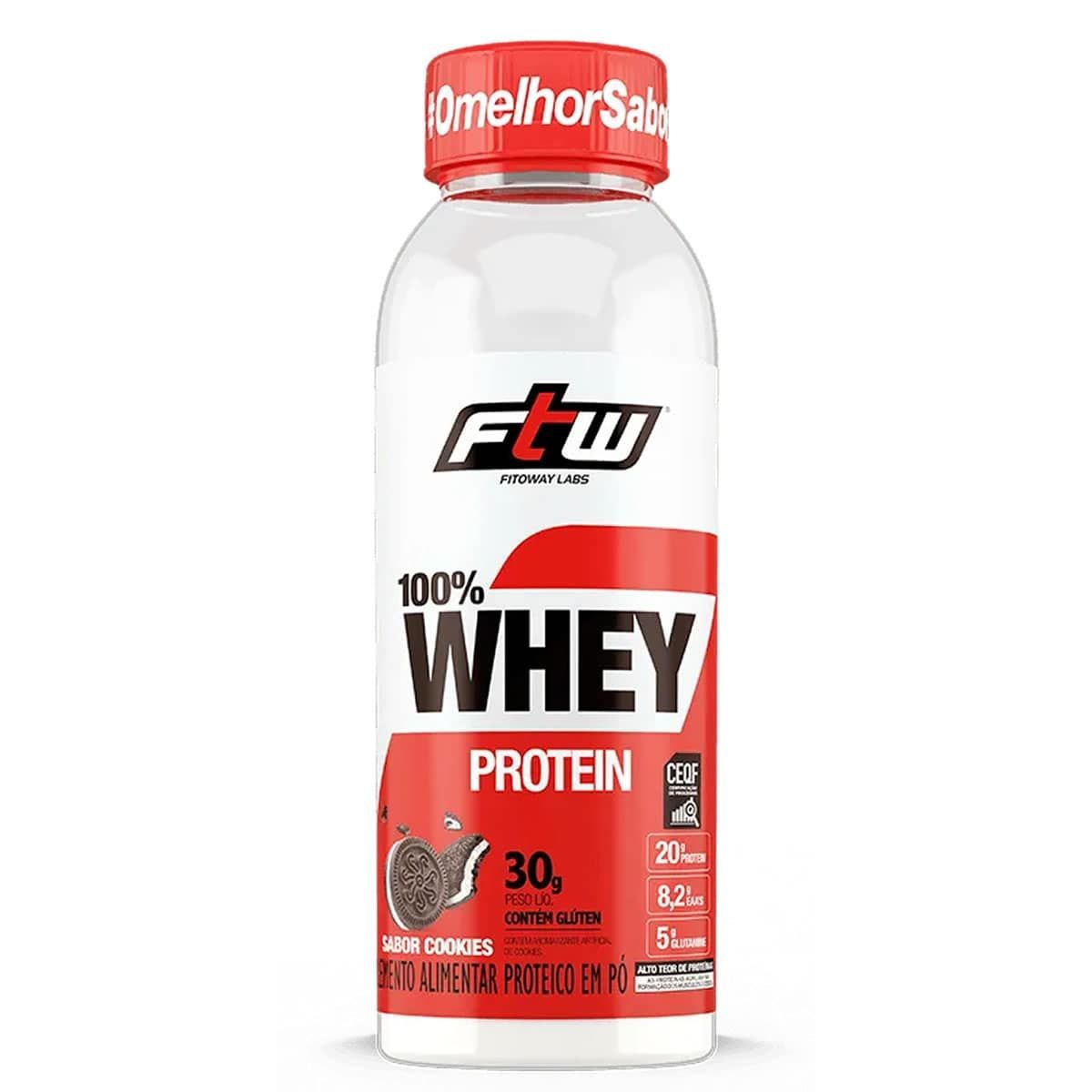 100% Whey Protein - 30g Cookies - Fitoway*** Data Venc. 30/03/2025