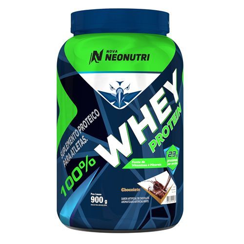 100% Whey Protein - 900g Chocolate - NeoNutri