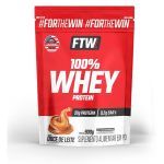 100% Whey Protein - 900g Refil Doce de Leite - FTW