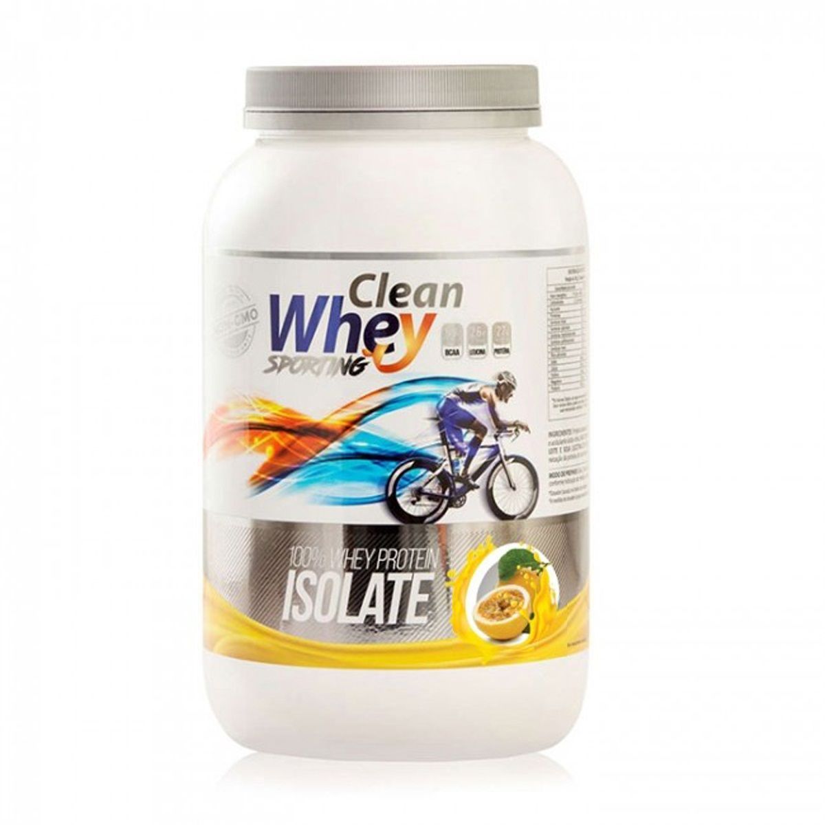100% Whey Protein Isolate - 900g Maracuj� - Clean Whey
