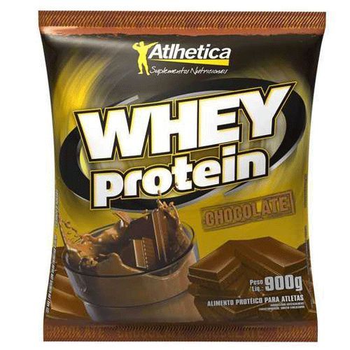 100% Whey Protein Refil - Chocolate 900g - Atlhetica