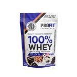 100% Whey Quality Concentrate Protein - 900g  Refil Cookies and Cream - Profit