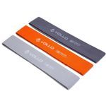 3 Faixas El�sticas Mini Bands de Poli�ster - 3 Intensidades - Vollo Sports