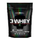 3 Whey Protein - 837g Refil Chocolate - Black Skull
