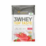 3 Whey Top Taste - 1 Sach� 40g Morango - BodyAction
