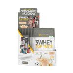 3 Whey Top Taste - 10 Sach�s 40g Baunilha - BodyAction*** Data Venc. 30/08/2024