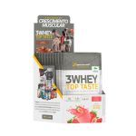 3 Whey Top Taste - 10 Sach�s 40g Morango - BodyAction