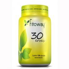 30 Ervas - 120 C�psulas - Fitoway*** Data Venc. 30/5/23