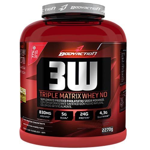 3W Triple Matrix Whey NO - 2270g Chocolate - BodyAction
