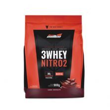 3Whey Nitro 2 - 900g Refil Chocolate - New Millen