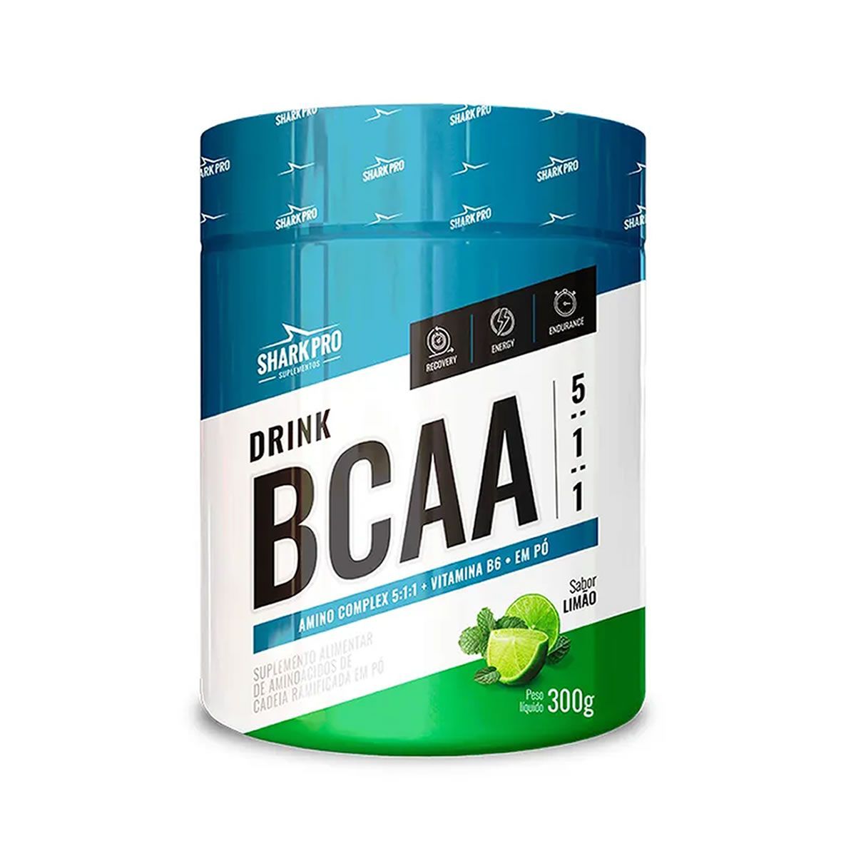 Bcaa Drink 5:1:1 - 300g Lim�o - Shark Pro