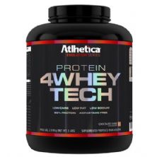 4 whey Tech Evolution Series Low Carb - 2310g Morango - Atlhetica